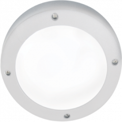 Ecola GX53 LED B4139S светильник накладной IP65 матовый Круг алюмин. 1*GX53 Белый 145x145x65